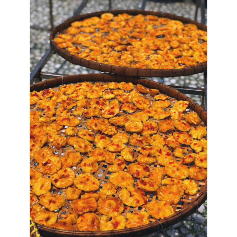 thơm sấy dẻo ăn liền