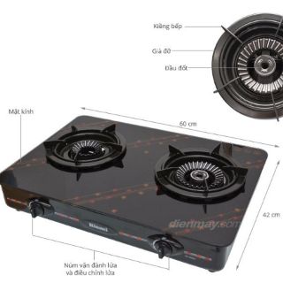 Sen chia lửa bếp ga Rinnai RV-6SLIM