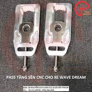 Pas Tăng Sên CNC cho xe Wave - Dream