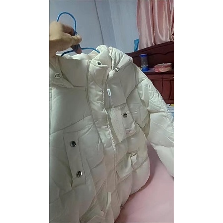 Áo phao Quảng Châu đại hàn dáng rộng