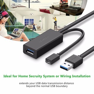 Cáp USB 3.0 Nối Dài Có IC Khuếch Đại Cao Cấp Ugreen US175