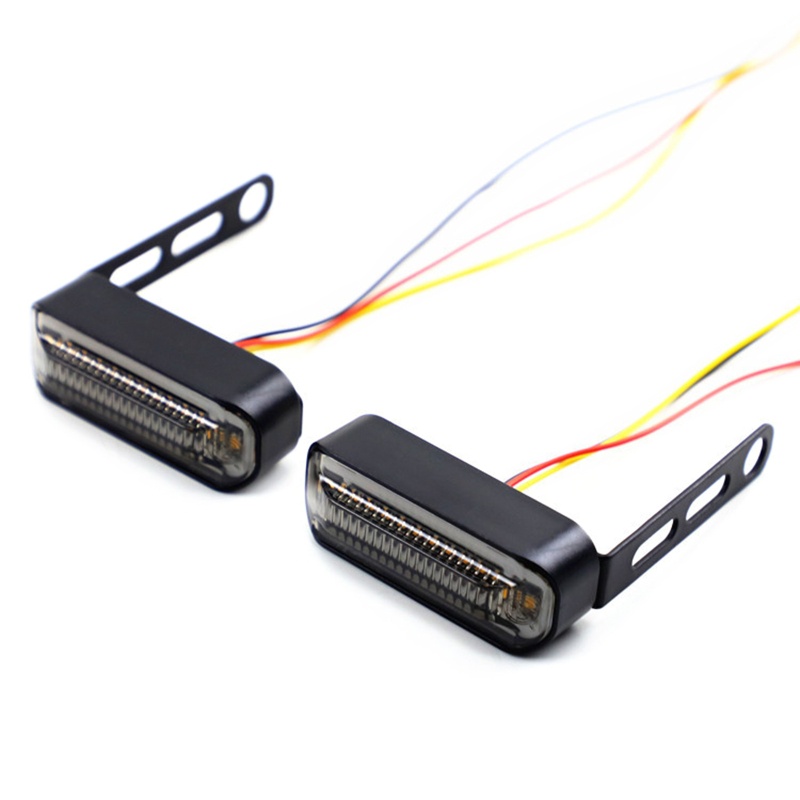 1 Cặp Đèn LED Tín Hiệu Xi Nhan 12V Màu Hổ Phách Thông Dụng Cho Xe Máy / Xe Đạp