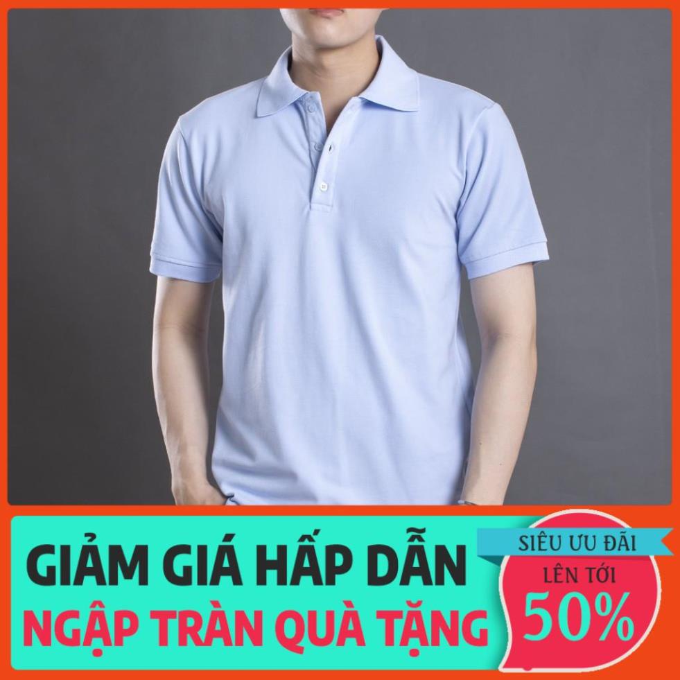 Áo thun trơn cổ trụ nam đủ màu, vải đẹp Lados 19043, đủ màu, HÀNG CHÍNH HÃNG new