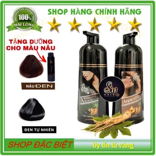 Dầu gội nhuộm phủ tóc bạc chính hãng 100% sin hair , nhuộm đen tóc hoặc nhuộm nâu tóc