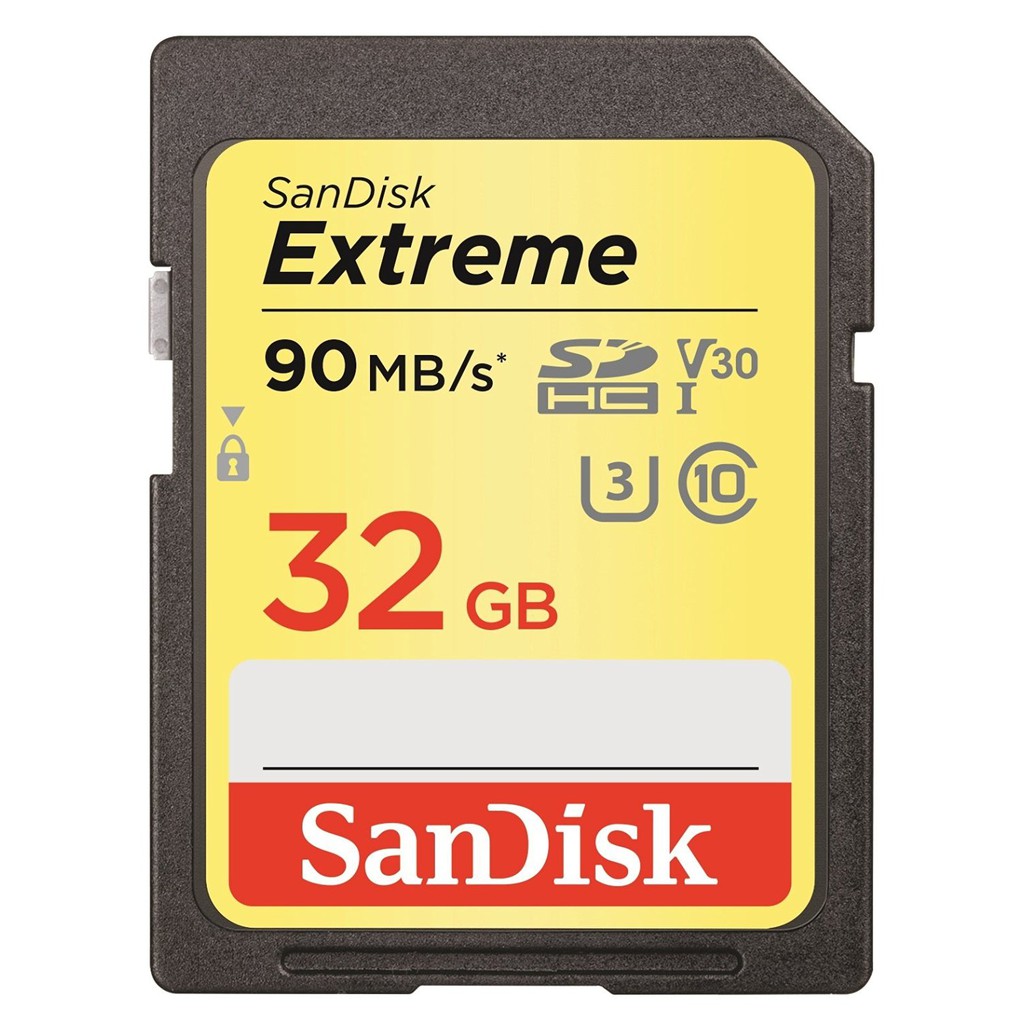 Thẻ nhớ SDHC SanDisk Extreme 90MB/s 32GB