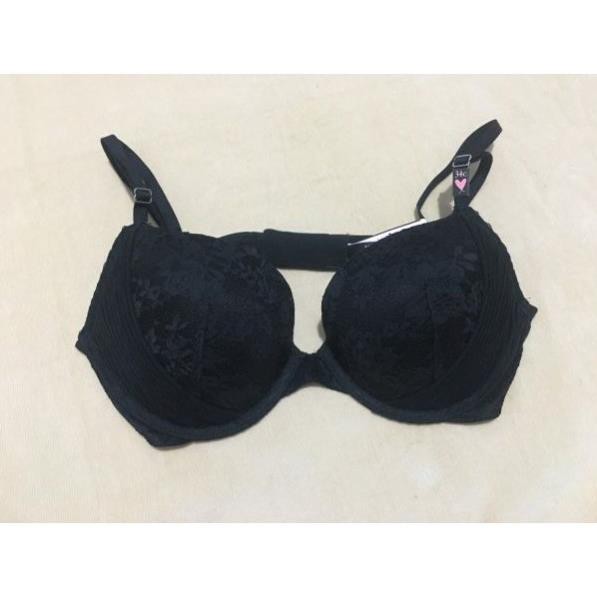 Áo ngực Victoria’s Secret Dream angels push-up nâng vừa cài sau ren màu đen size 34C chính hãng