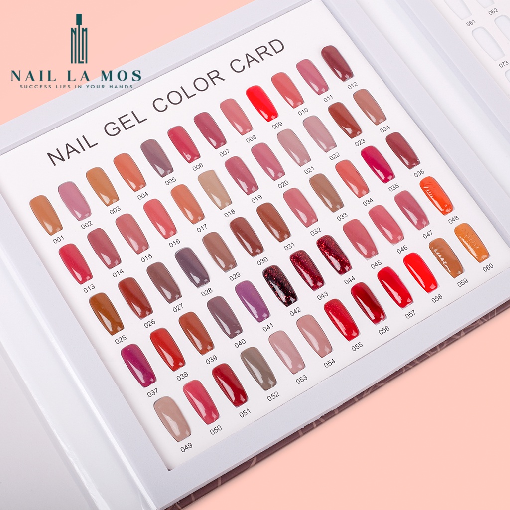 Sổ gắn móng mẫu làm bảng màu nail 120 ô chuyên dụng cho dân làm móng