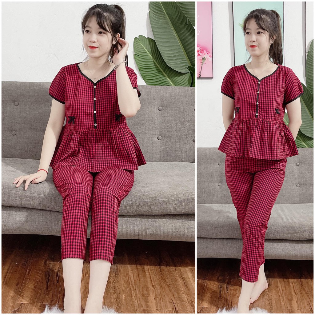 đồ bộ chất thô kate hàn mềm mịn thoáng mát | BigBuy360 - bigbuy360.vn