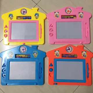 Bảng thông minh - Bảng từ tự xoá hình ngôi nhà nhiều màu cho bé yêu vừa chơi vừa học 💌 💌 .