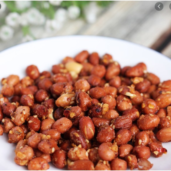 500gr ĐẬU PHỘNG RANG TỎI ỚT 🔥FREESHIP🔥 Thơm Ngon Giòn Béo Giàu Dinh Dưỡng