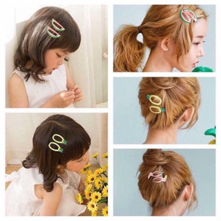kẹp tóc trái cây