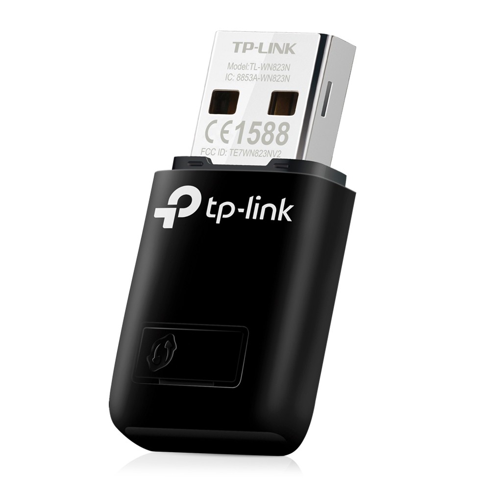 Bộ chuyển đổi USB chuẩn N không dây Mini tốc độ 300Mbps TL-WN823N-Bảo hành 24 T