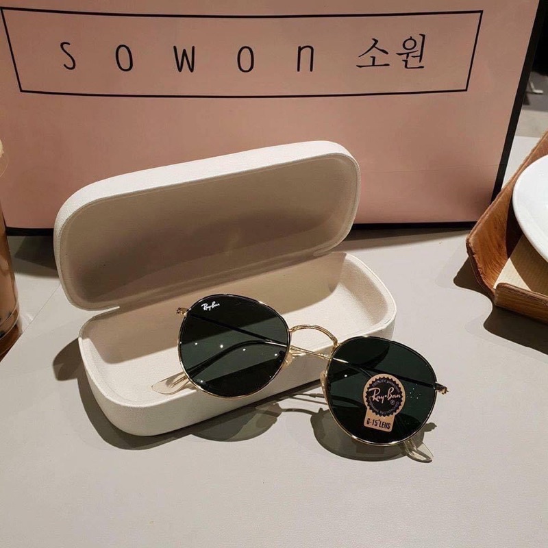 Kính Mát Mắt Tròn Du Lịch