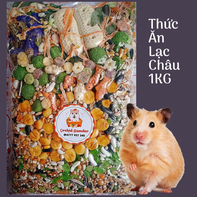 Thức Ăn Hamster [ Lạc Châu ] Tăng Vị Giác &amp; Tạo Cảm Giác Ngon Miệng 1kg