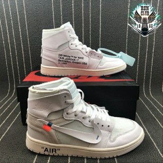 Giầy thể thao Air Jordan 1 Off White  trắng thời trang nam nữ
