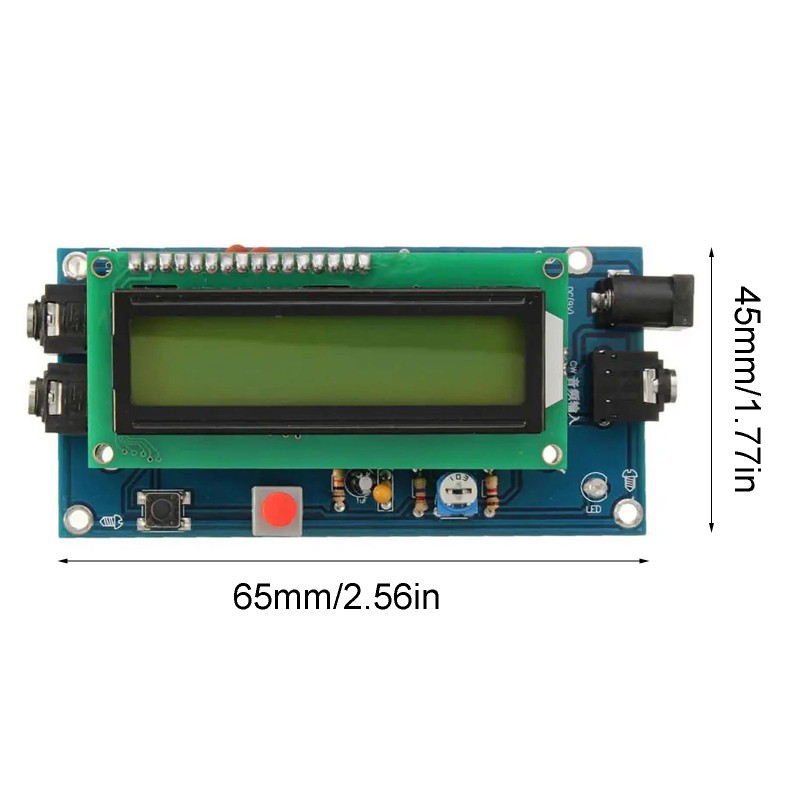 Bộ giải mã vô tuyến Wili màn hình LCD CW cho đài