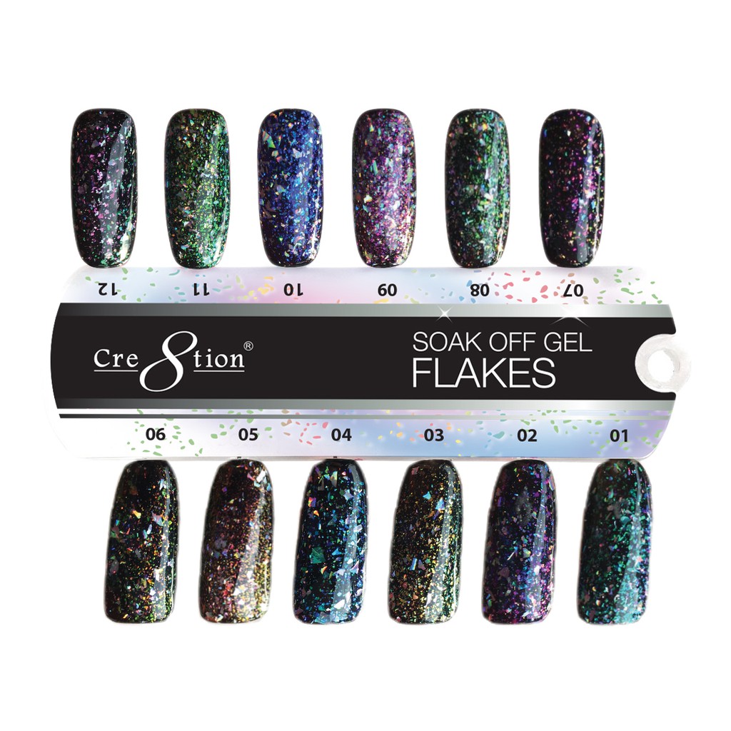Sơn gel Flake (xà cừ) hãng Cre8tion