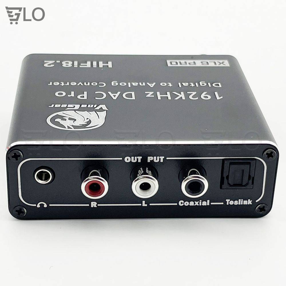 Bộ Chuyển Quang Optical Sang Audio Vinagear XL6 Pro Chính Hãng Cao Cấp, Có Nút Điều Chỉnh Âm Lượng