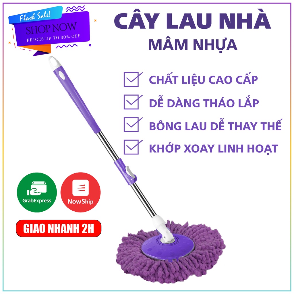 Chổi lau nhà Mâm rời Chất Lượng cao, Giá Rẻ