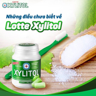 Gum Không Đường Xylitol Hương Lime Mint 58g