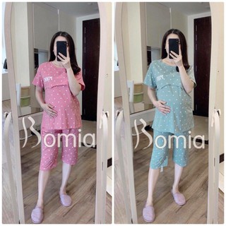 Bộ LỬNG PINK bầu lửng và sau sinh Pink mở nắp