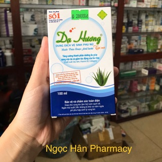DUNG DỊCH VỆ SINH PHỤ NỮ DẠ HƯƠNG XANH