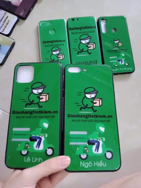 In hình lên ốp Lưng điện thoại theo yêu cầu (In hai chiếc tặng kèm 1 dây đeo điện thoại]