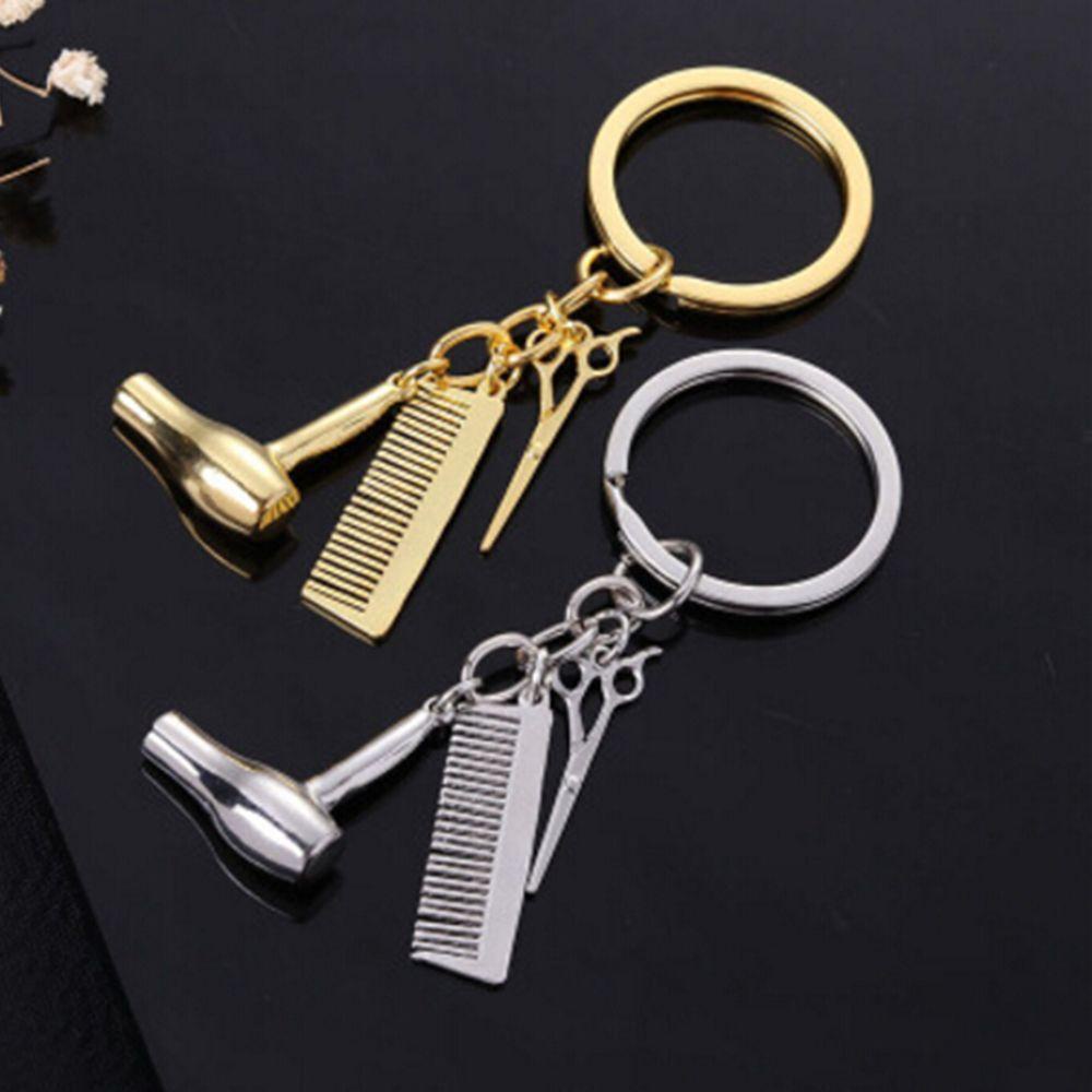 Móc Khóa Hình Kéo Và Kéo Cắt Tóc Thời Trang