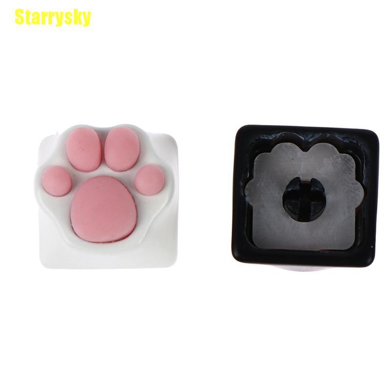 Nút Bàn Phím Bằng Silicone Abs Hình Chân Mèo Cá Tính | BigBuy360 - bigbuy360.vn