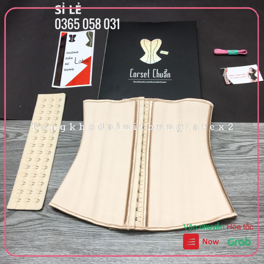 [Mã 12FASHIONSALE1 giảm 10K đơn 50K] Đai nịt bụng latex giảm béo - Gen nịt bụng chống cuộn cao cấp