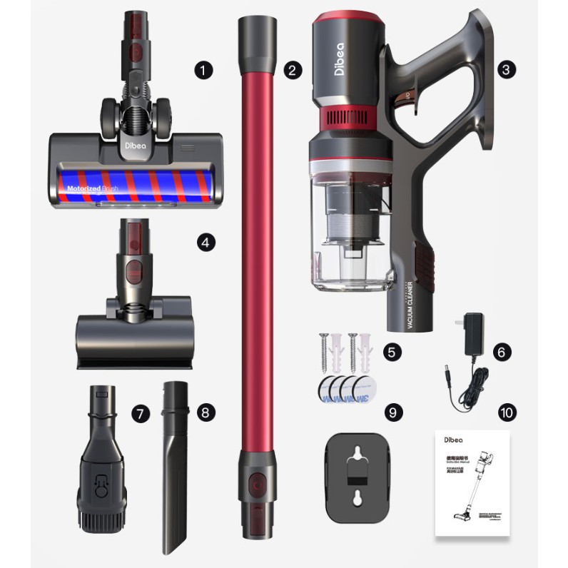 Máy hút bụi Dibea F20 MAX | BigBuy360 - bigbuy360.vn