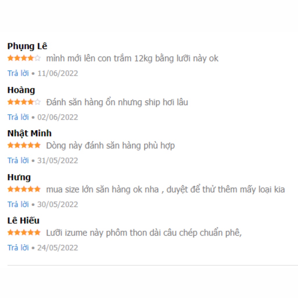 Lưỡi Câu RYUKI Izume - Vietnam Fishing