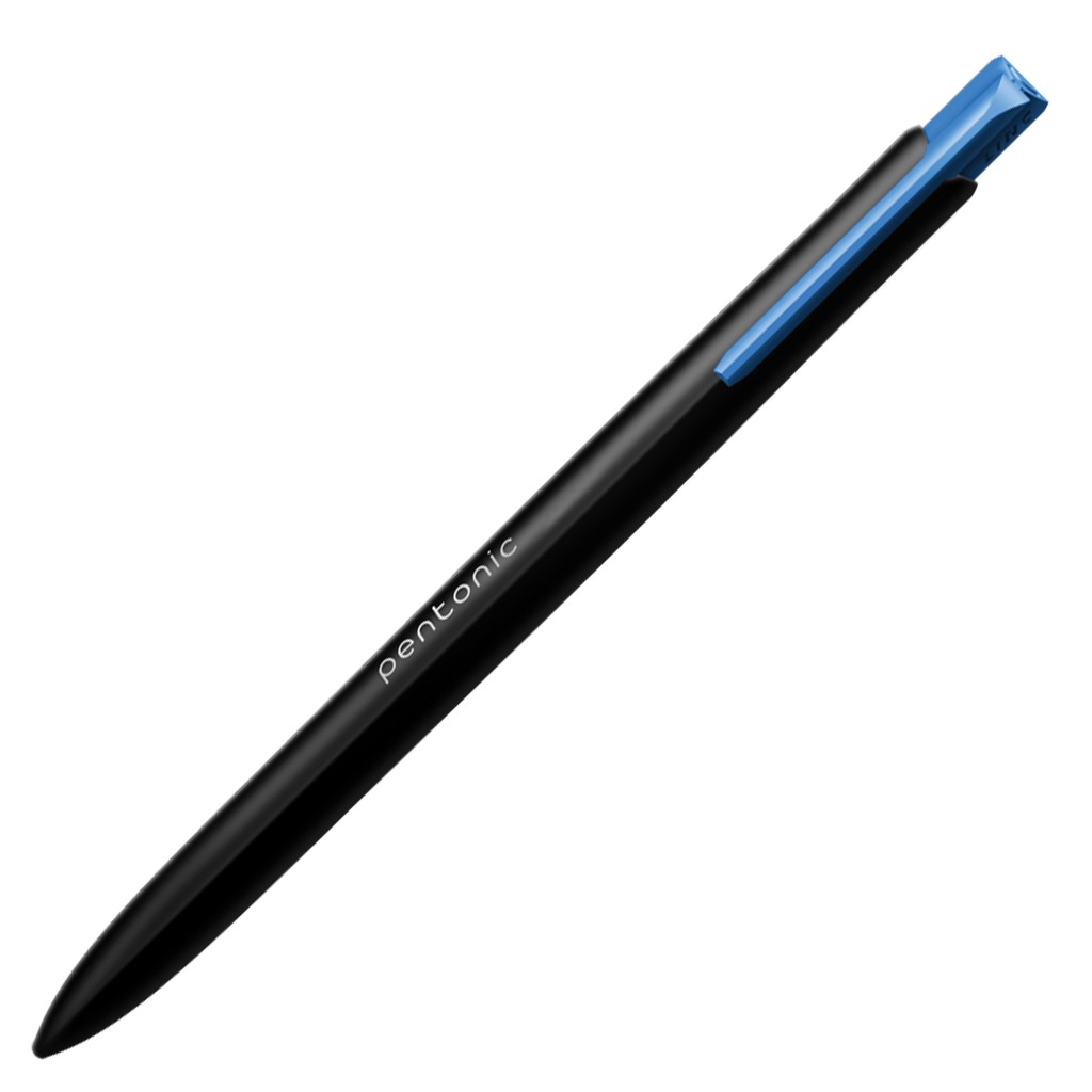 Bút bi bấm LINC Pentonic Switch - Hộp 10 chiếc - Ngòi 0.7mm, viết trơn, nét đều, đủ màu xanh, đen, đỏ
