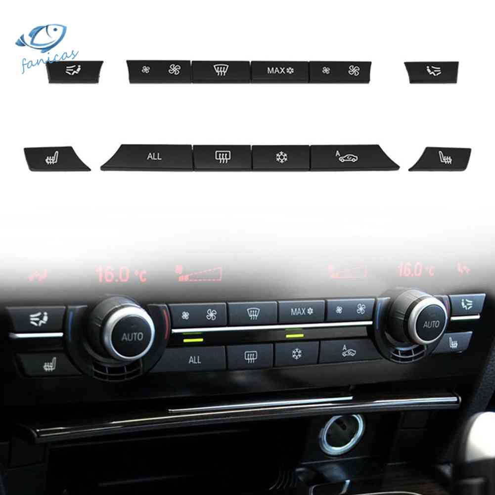 Set 12 Nút Công Tắc Ấm Áp Cho BMW F07 GT / F10 / F11 F01 / F02
