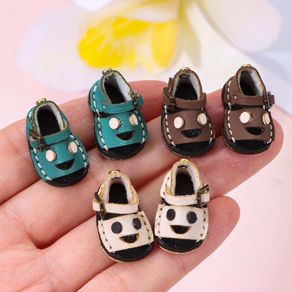 Giày Búp Bê Handmade Bằng Da Bò Có 4 Màu Dễ Thương