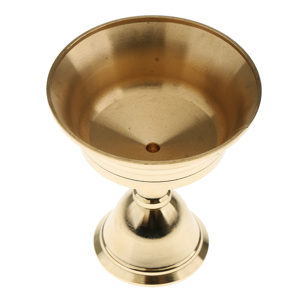 Đế Đèn Cầy Bằng Đồng Thau Kích Thước 5.5cm