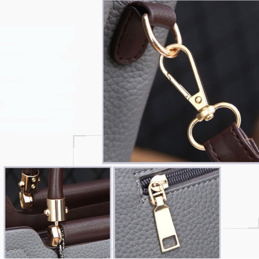 Túi Xách Tay/ Đeo Vai Có Dây Tua Rua Cỡ Lớn QiDong Dành Cho Nữ