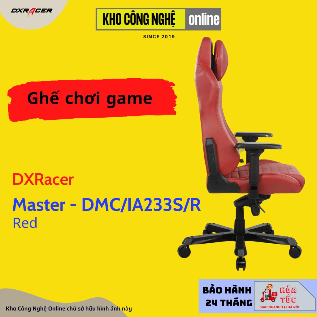 Ghế DXRACER Master series DMC/IA233S/R / Red (DMC-I233S-R-A2)