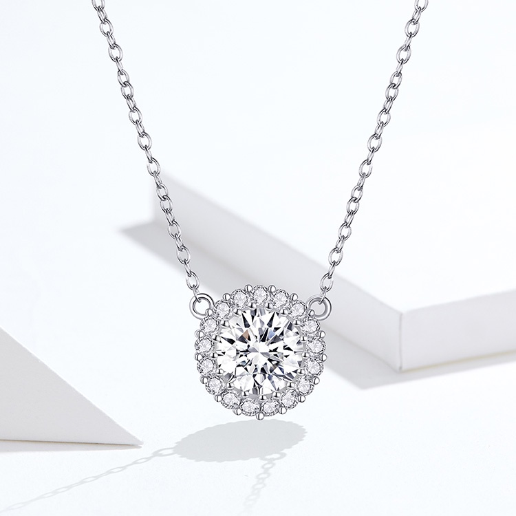 Dây chuyền Bamoer SCN345 bạc 925 làm quà tặng kỷ niệm hợp thời trang cho nữ