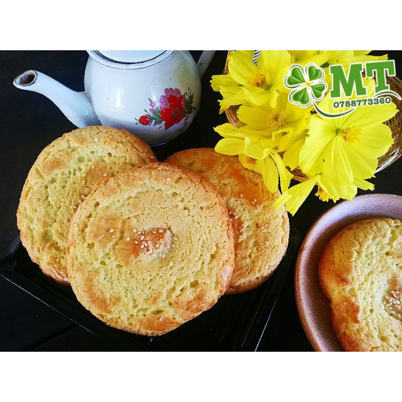 Bánh hạnh nhân mè rang 5 bịch 15 cái