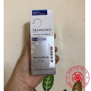 ( auth- date new) sữa dưỡng transino whitening clear milk