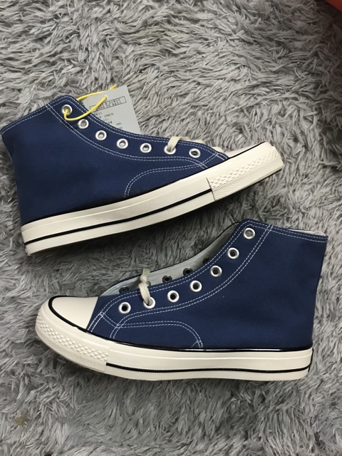 Giày cv , giày ulzzang nữ nam thể thao hàn quốc đế bóng tem đỏ full box phụ kiện | BigBuy360 - bigbuy360.vn