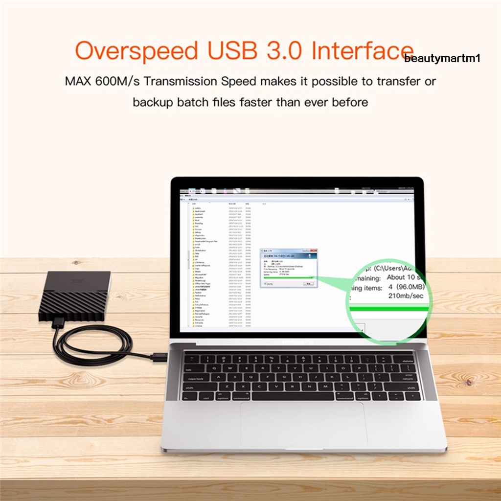 Dây Cáp Dữ Liệu Pvc Usb 3.0 Tốc Độ Cao 50cm / 100cm Cho Ổ Cứng Máy Tính | BigBuy360 - bigbuy360.vn