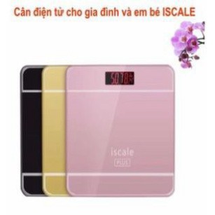 Cân Điện Tử, Cân Sức Khỏe ISCALE PHONE, Trọng Lượng Tối Đa 200Kg, Nhỏ Gọn, Tiện Dụng, Bảo Hành 6 Tháng