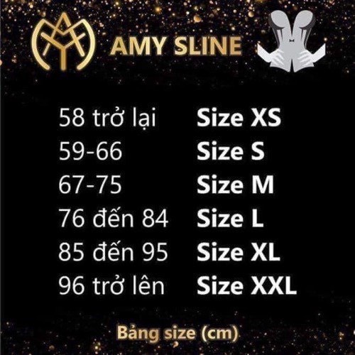 Đai siết eo nịt bụng Amy Sline Chính Hãng Cho Dáng Chuẩn Eo Thon , Dễ Sử Dụng