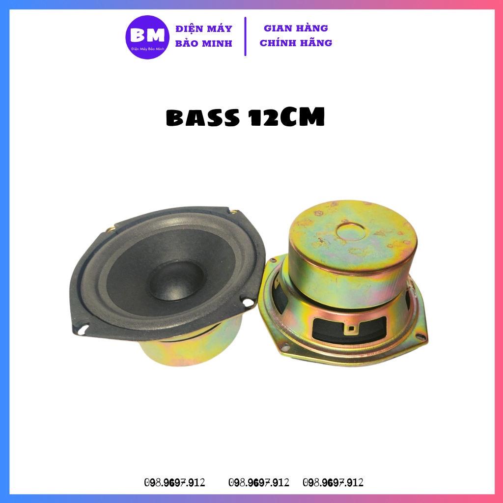 Loa Bass 12cm từ 90mm - Hàng đẹp - Loa vi tính