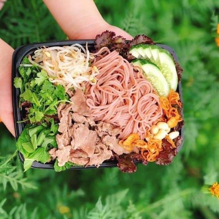 Bún Gạo Lứt Đỏ Đen Hoàng Minh Eat Clean 500g Beorganic - Eco Food, Đồ Ăn Healthy Giảm Cân Cho Người Ăn Kiêng, Tiểu Đường