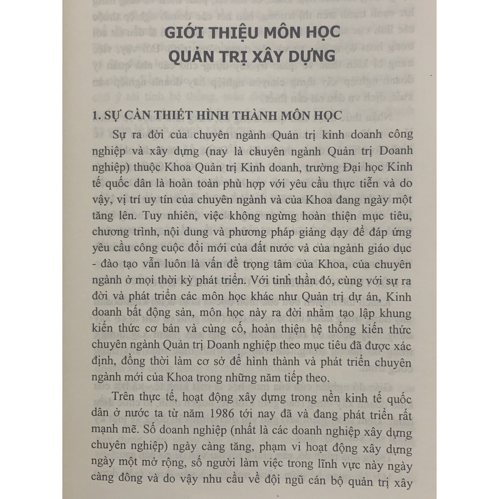 Sách - Quản Trị Xây Dựng - PGS.TS Lê Công Hoa