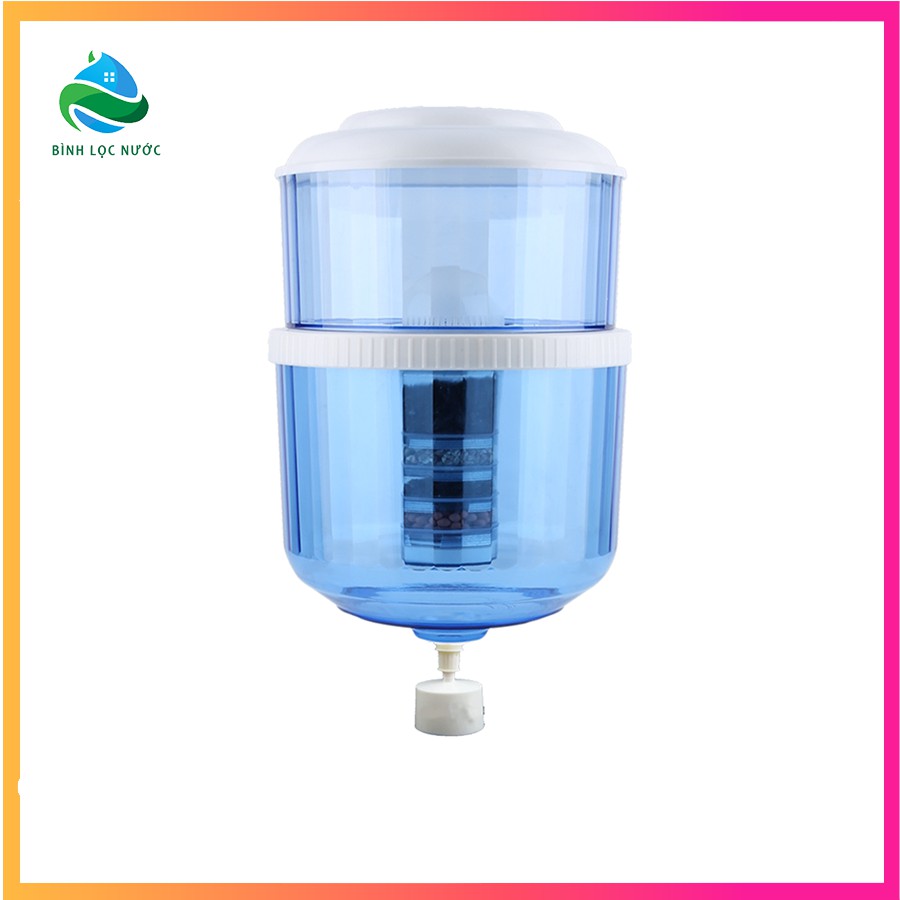 Bình Lọc Nước Cây Nóng Lạnh 12L Lõi Lọc 5 Tầng - Bình Lọc Nước Uống Trực Tiế