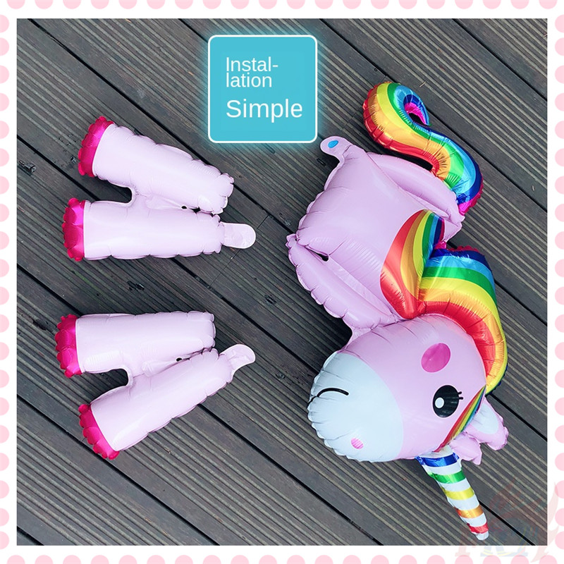 1 Bong Bóng Hình Kỳ Lân 3d Trang Trí Tiệc